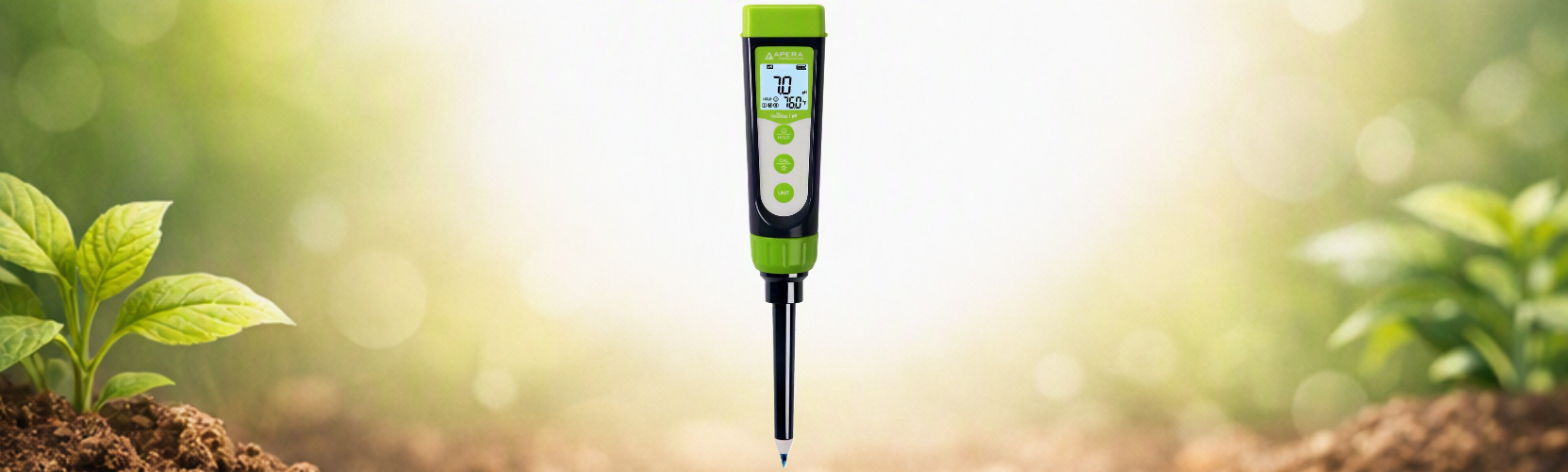 Apera GroStar GS2 Soil pH Pen Tester - Precision for Every Grower