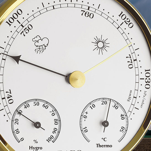 Elegant Old School Dial Weather Station