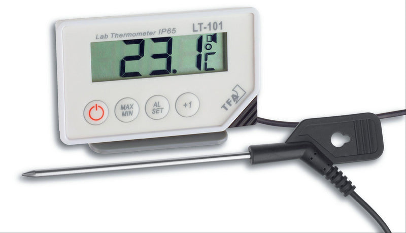 Temperature. Shop TFA LT-101 Digital Probe Min/Max Thermometer with Alarm — The ...