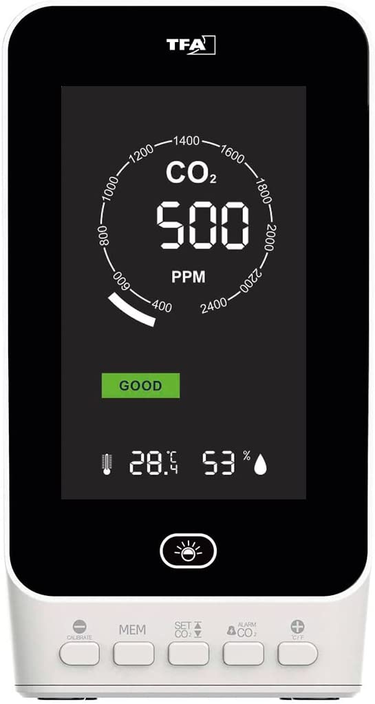 CO2 Monitor AIRCO2NTROL UP Dual Beam - The Temperature Shop