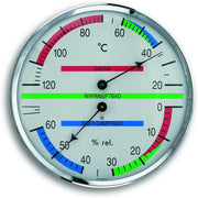 Analogue Dial Sauna Thermo-hygrometer - The Temperature Shop