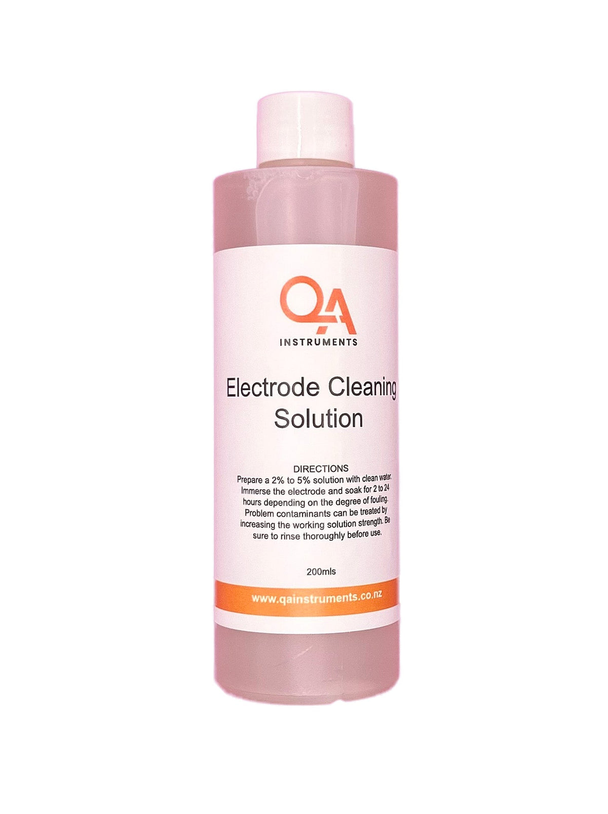 QA Instruments Electrode Cleaning Solution (200ml) — The Temperature Store