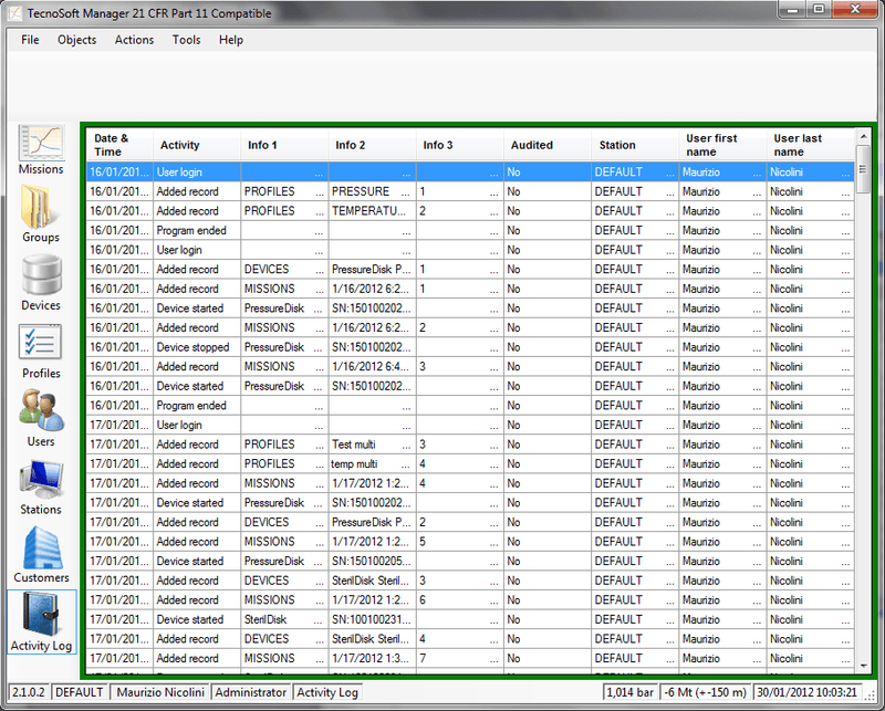 Tecnosoft TS Manager Software - The Temperature Shop
