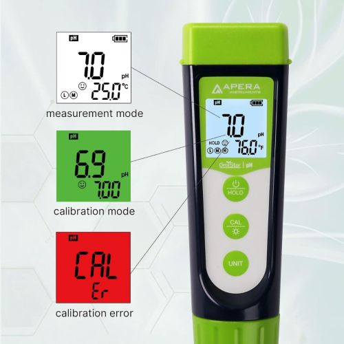 Apera GroStar® GS2 Soil pH Pen Tester (Gen II)