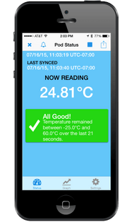 Dometic CFX3-35LOG Powered Chill Box with Verigo Bluetooth Datalogger - The Temperature Shop