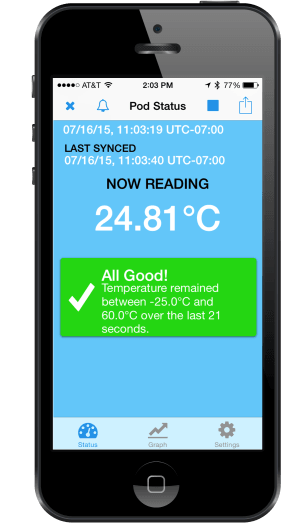22L Chill Box and Bluetooth Datalogger Kit - The Temperature Shop